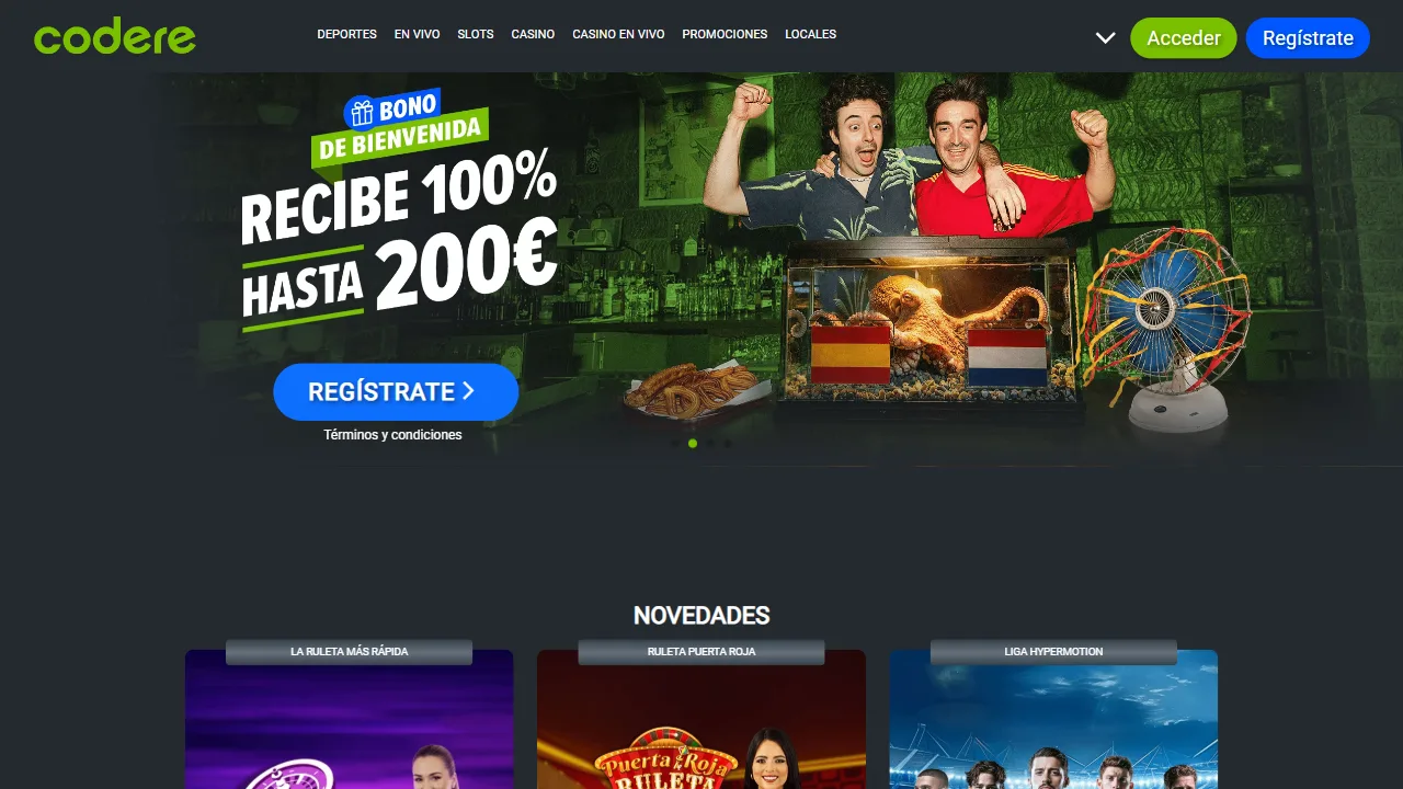 Codere — casa de apuestas